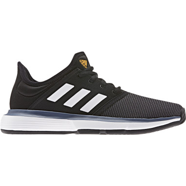 Chaussures ADIDAS Junior SoleCourt xJ  Noir / Blanc PE 2019