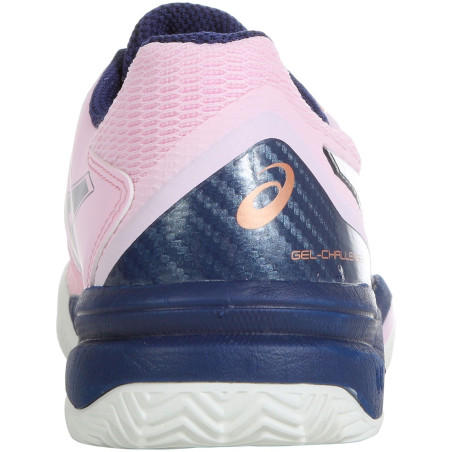 Chaussures ASICS Femme Gel-Challenger 12 Terre Battue Rose / Marine PE 2020