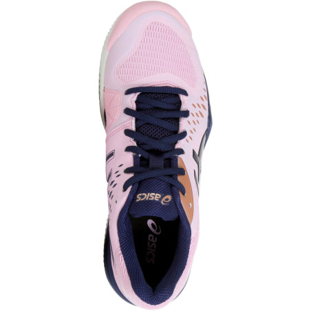 Chaussures ASICS Femme Gel-Challenger 12 Terre Battue Rose / Marine PE 2020