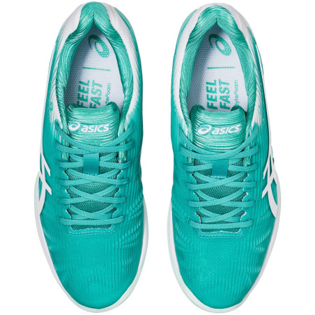 Chaussures ASICS Femme Solution Speed FF Clay Terre Battue Indigo/Papaye PE 2019