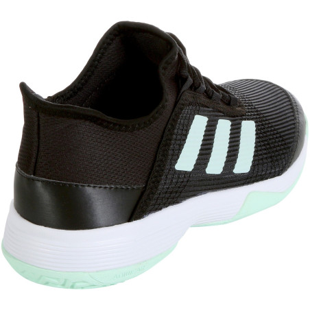 Chaussures ADIDAS Junior Adizero Club K Noir / Blanc / Turquoise PE 2020