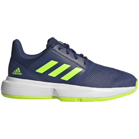Chaussures ADIDAS Junior CourtJam xJ Marine / Vert AH 2020