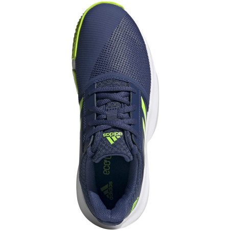 Chaussures ADIDAS Junior CourtJam xJ Marine / Vert AH 2020