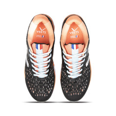 Chaussures Running VEETS Femme INSIDE MIF1 Noir / Saumon... 2