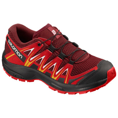 Chaussures Running SALOMON Garçon XA Pro 3D Rouge/ Noir PE 2019