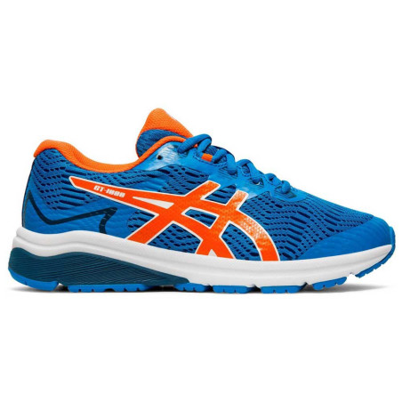 Chaussures Running ASICS Junior GT1000 8 GARCON Bleu / Orange AH 2019