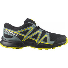 Chaussures Running SALOMON Garçon SPEEDCROSS Noir / Jaune...