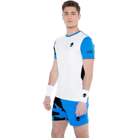 T-Shirt HYDROGEN Homme TECH CAMO Bleu / Blanc / Noir 2021