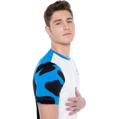 T-Shirt HYDROGEN Homme TECH CAMO Bleu / Blanc /...