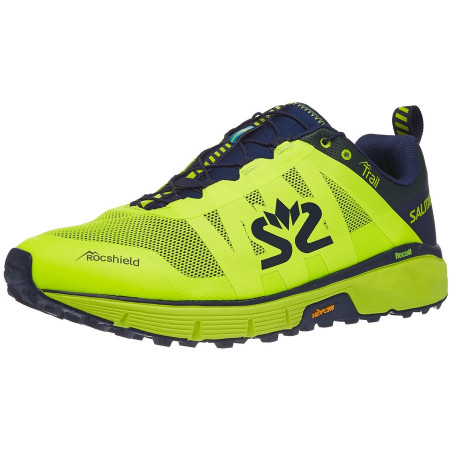 Chaussures Running SALMING Homme TRAIL T6 Jaune / Bleu AH 2020