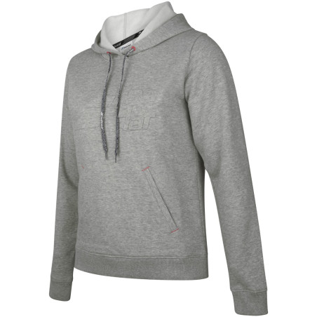 Veste à capuche BABOLAT Femme Exercice Hood Sweat Gris AH 2020