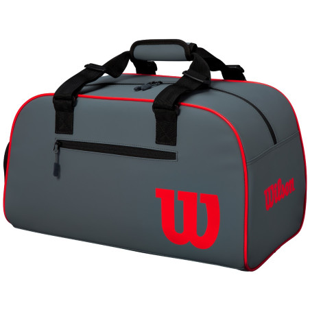 Sac de Sport WILSON CLASH DUFFEL Small Gris / Infrarouge AH 2019