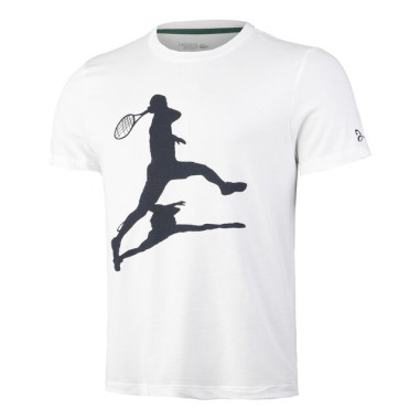 T-Shirt LACOSTE Homme NOVAK DJOKOVIC Fan Pack Blanc PE 2022