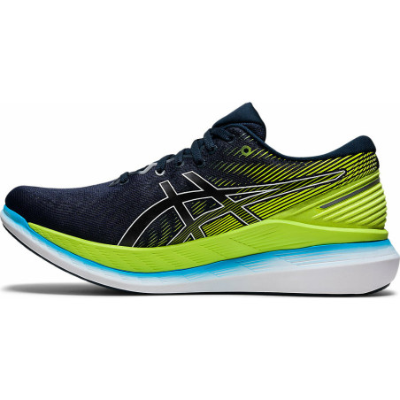 Chaussures Running ASICS Homme GLIDE RIDE 2 Marine / Jaune PE 2021