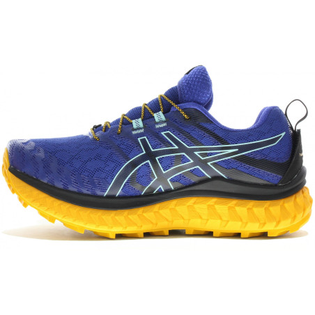 Chaussures Running ASICS Homme TRABUCO MAX Bleu Violet / Jaune AH 2021