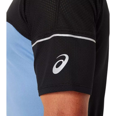 T-Shirt Running ASICS Homme Fujitrail Top Bleu...