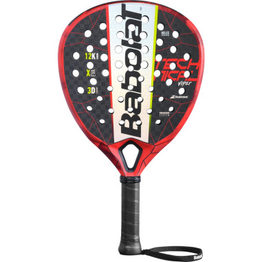 Raquette Padel BABOLAT TECHNICAL VIPER Rouge / Noir / Jaune (365 g) 2020