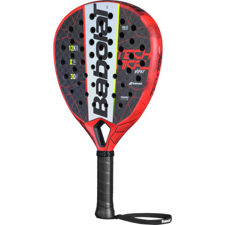 Raquette Padel BABOLAT TECHNICAL VIPER Rouge / Noir / Jaune (365 g) 2022