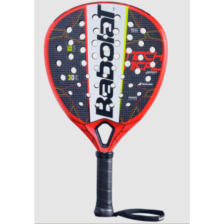 Raquette Padel BABOLAT TECHNICAL VERON Rouge / Noir / Jaune (365 g) 2022