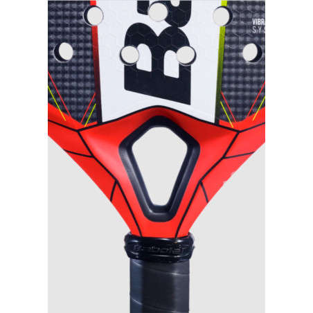 Raquette Padel BABOLAT TECHNICAL VERON Rouge / Noir / Jaune (365 g) 2022