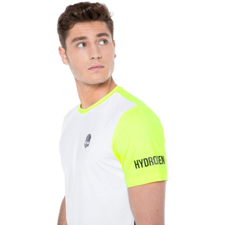 T-Shirt HYDROGEN Homme TECH CAMO Jaune / Blanc / Noir 2021