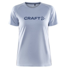 T-Shirt Running Femme CRAFT ESSENCE LOGO TEE W Bleu Ciel...