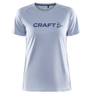 T-Shirt Running Femme CRAFT ESSENCE LOGO TEE W Bleu Ciel AH 2022