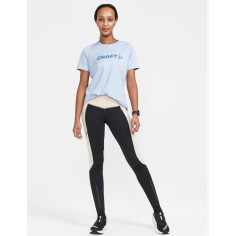 T-Shirt Running Femme CRAFT ESSENCE LOGO TEE W Bleu Ciel... 2