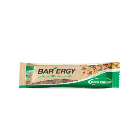 Barre énergétique ERGYSPORT EFFORT BAR'ERGY  x 40g