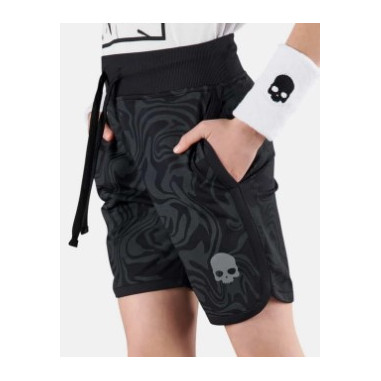 Short Tennis HYDROGEN Garçon TECH Noir PE 2022