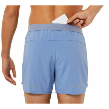 Short Running ASICS Homme ROAD 5IN Bleu PE 2021
