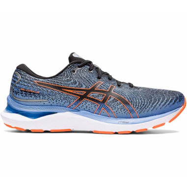 Chaussures Running ASICS Homme GEL-CUMULUS 24 Bleu / Orange PE 2022