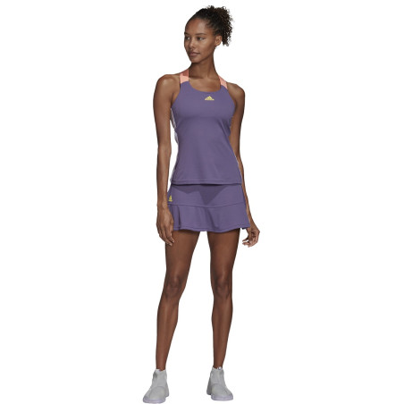 Jupe ADIDAS Femme avec shorty H.RDY Open Australie Mauve PE 2020