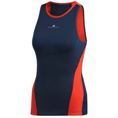 Débardeur ADIDAS Femme Stella McCartney ASMC Q4 Tank Marine / Rouge AH 2018