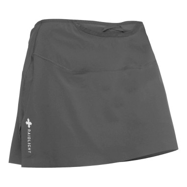 Jupe-Short Running RAIDLIGHT Femme RESPONSIV Skort W Noir AH 2020