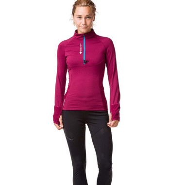 Veste demi-zippée Running RAIDLIGHT Femme...