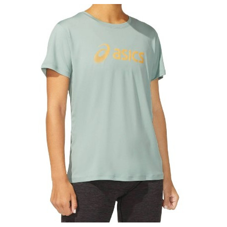T-Shirt Running ASICS Femme SAKURA ASICS SS TOP Kaki PE 2021
