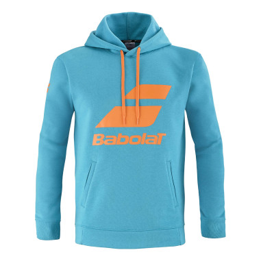 Veste à capuche BABOLAT Garçon EXERCICE Hood Sweat Junior Turquoise 2021