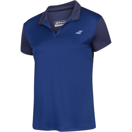 Polo BABOLAT Fille PLAY Estate Blue 2020