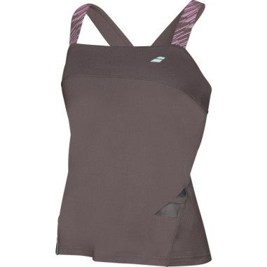 Débardeur BABOLAT Femme Tank Top Perfomance Taupe/ Rose 2016