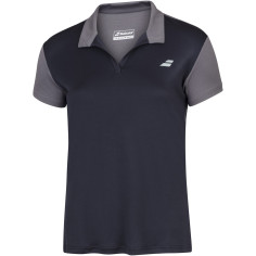 Polo BABOLAT Femme PLAY Noir PE 2020