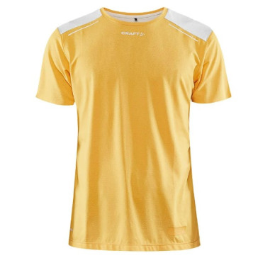 T-Shirt Running Homme CRAFT PRO HYPERVENT SS Orange / Gris PE 2022