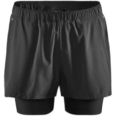 Short Running CRAFT Homme ADV Essence 2-in-1 Noir 2020