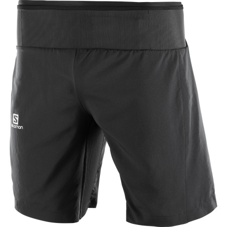 Short Running SALOMON Homme Trail Runner Twinskin Noir PE 2018