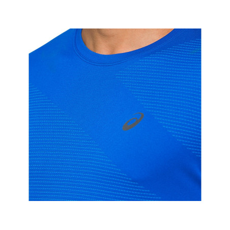 T-Shirt Running ASICS Homme Tokyo Seamless SS Bleu PE 2020