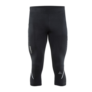 Cuissard Running CRAFT Homme 3/4 Essential Knicker Noir PE 2020
