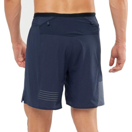 Short Running SALOMON Homme SENSE AERO 7" SHORT Marine / Blanc PE 2021