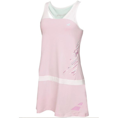 Robe BABOLAT Femme DRESS 2 PERF Rose