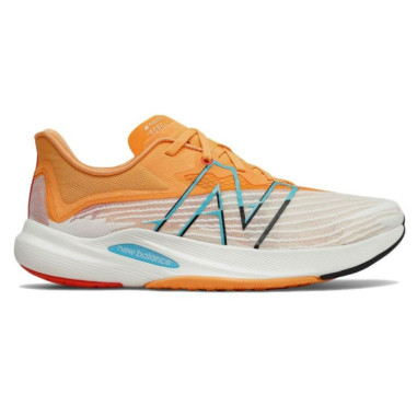 Chaussures Running NEW BALANCE Homme REBEL2 Fuelcell Orange / Blanc PE 2021