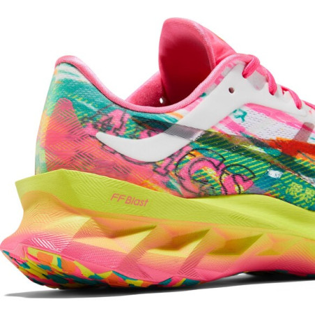 Chaussures Running ASICS Femme NOVABLAST Rose / Jaune